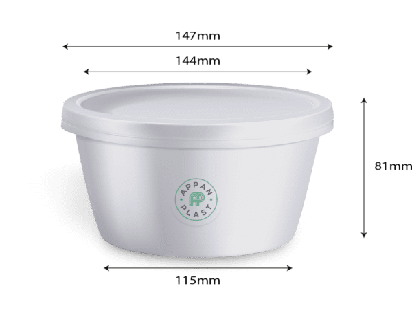 1000 ml Round Container