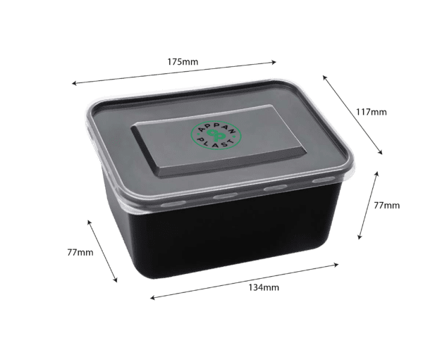 1000ml Rectangle Container