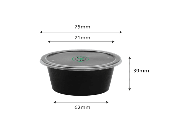 100ml Round Container