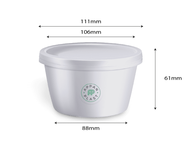 500g Round Container