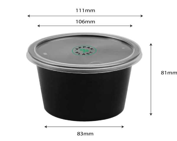 500ml Round Container