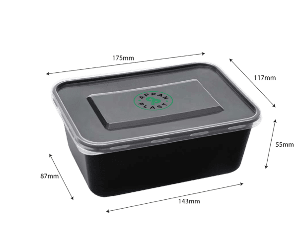 750ml Rectangle Container