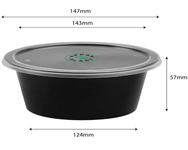 750ml Round Container
