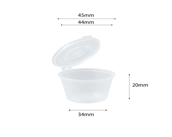 25ml Flip type Container